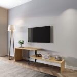 Έπιπλο τηλεόρασης Zagreb μελαμίνη 180x40x50cm ed10048 - Image 5