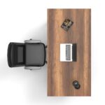 Γραφείο Ammini Baroque χρώμα 180x90x73cm ed1006 - Image 4