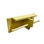 Βάση χαρτιού Poltova πεύκο 39x15x15εκ ed10143 - Image 3