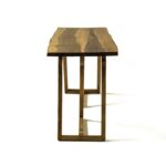 Τραπεζαρία Saiza δρυς βελανιδία 149x55x79εκ ed10205 - Image 2