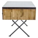 Γραφείο Pittori ξύλο 115x75x75cm ed10215 - Image 3