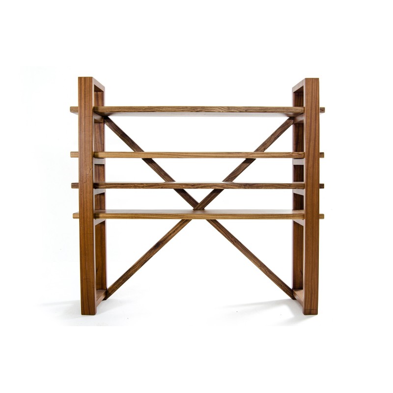 10226_0-800x800 Βιβλιοθήκη Wangata καφέ μαόνι 140x30x130εκ ed10226 - Image 1