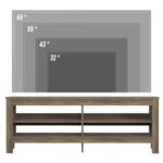 Έπιπλο τηλεόρασης Cologno καρυδί 150x35x55cm ed10273 - Image 3