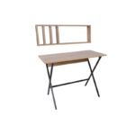 Γραφείο Lezione 100x74x50cm oak μαύρο ed10292