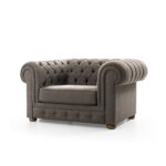 Πολυθρόνα Buono εκρού 125x100x88cm ed10413 - Image 3