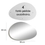 Καθρέφτης Asso μελαμίνη 90x60cm ed10437 - Image 2