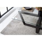 Τραπεζάκι σαλονιού Amalfi Anthracite 105x65x35cm ed10472 - Image 5