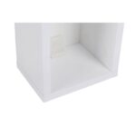 Κομοδίνο Fila άσπρη 42x20x65cm μελαμίνη ed105 - Image 3