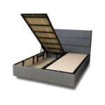 Κρεβάτι διπλό Silver Grey 180 x 200 ed10626 - Image 4