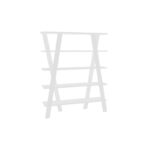 Βιβλιοθήκη Conde άσπρο μελαμίνη 120x25x150εκ ed11003 - Image 3