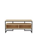 Έπιπλο τηλεόρασης Marion μαύρο oak 110x35x49 9cm ed11830 - Image 4