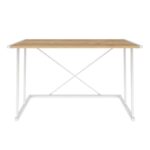 Γραφείο Adelaide μελαμίνη λευκό oak 114x60x75cm ed11887 - Image 4