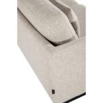 Καναπές διθέσιος Pearl κρεμ 165x88x82cm ed1200 - Image 3