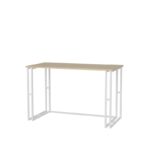 Γραφείο Accordo λευκό oak χρώμα μελαμίνη 120x60x74 8cm ed12096 - Image 4