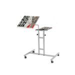 Βοηθητικό τραπέζι σαλονιού τραπέζι laptop Glen άσπρο 37x40x87cm ed12132 - Image 4