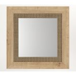 Καθρέπτης Procida oak χρώμα μελαμίνη 72x72cm ed12162 - Image 5