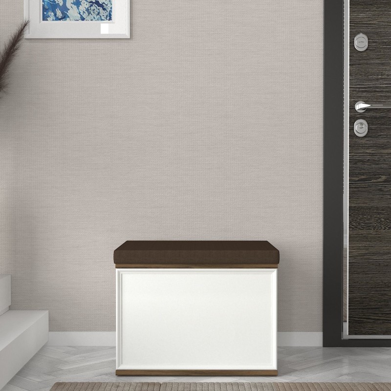 12168_0-800x800 Αποθηκευτικό σκαμπώ Lonya καφέ λεύκο 60x47x45cm ed12168 - Image 1