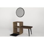 Έπιπλο εισόδου Blume καρυδί μαύρο 103 2x45x72cm ed12183 - Image 4