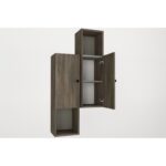 Έπιπλο τηλεόρασης Dalia καρυδί χρώμα 180x36 8x51 8cm ed12186 - Image 3