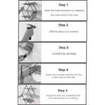 Ραφιέρα Asma καρυδί μαύρο ξύλο 60x14x60εκ ed121 - Image 4