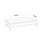 Σετ καναπέ Fuoco κρεμ 184x80x80εκ ed12241 - Image 5