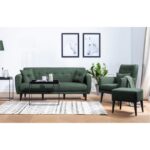 Σετ καναπέ Aria πράσινο 205x82x83εκ ed12261