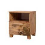 Κομοδίνο Sapere μελαμίνη 45x40x52cm Atlantic Pine ed12313 - Image 4