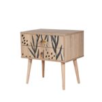 Κομοδίνο City Daisy μελαμίνη 60x40x61cm ed12339 - Image 4