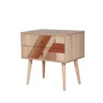 Κομοδίνο City μελαμίνη 60x40x61cm ed12341 - Image 4