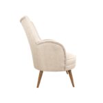 Πο΄΄λυθρόνα Victoria Cream 70x85x95cm ed12620 - Image 3