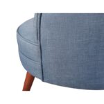 Πο΄΄λυθρόνα Victoria Indigo Blue 70x85x95cm ed12621 - Image 4