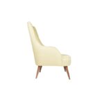 Πολυθρόνα Fine Island Cream 69x68x107cm ed12636 - Image 3