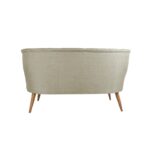 Καναπές διθέσιος Divanetto 140x71x80cm γκρι ed12651 - Image 4