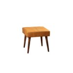 Σκαμπώ Appre μουσταρδί pu 46x46x44cm ed12756 - Image 4