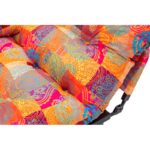 Διθέσιος Καναπές Κρεβάτι Nitta Patchwork 155x73x85cm ed12799 - Image 2