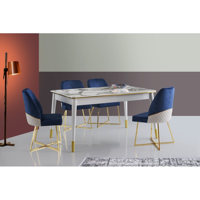 12810_0-800x800 Τραπέζι Flora μελαμίνη 146x78x90cm ed12810 - Image 1