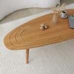 Τραπέζι σαλονιού Sweet Teak μασίφ ξύλο 115x38x50εκ ed12895 - Image 3