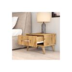 Κομοδίνο Auburn atlantic pine μελαμίνη 52x44 5x39 1cm ed13090 - Image 3