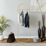 Ντουλάπα Lever χρυσό μέταλλο 46x34x140εκ ed13314