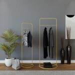 Ντουλάπα Oberhausen χρυσό μεταλλικό 46x34x140εκ ed13317 - Image 5