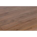 Τραπέζι Polo μελαμίνη καρυδί ασημί μεταλλικά πόδια 110x70x75cm ed13342 - Image 5