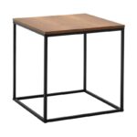 Βοηθητικό τραπέζι Due oak μαύρο 50x50x52cm ed13409