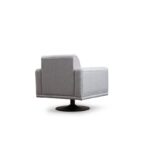 Πολυθρόνα Nicea γκρι 91x82x87cm ed1341 - Image 4