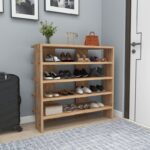 Παπουτσοθήκη Sari Atlantic Pine μελαμίνη 72x31 4x75 6cm ed13515