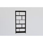 Βιβλιοθήκη Jordan ανθρακί μελαμίνη 70x22x161 8εκ ed13795 - Image 3