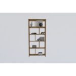 Βιβλιοθήκη Jordan Sapphire μελαμίνη 70x22x161 8εκ ed13796 - Image 4