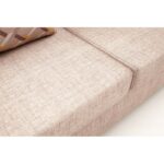 Καναπές διθέσιος Step κρεμ 154x83x86cm ed13813 - Image 3