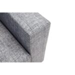Καναπές διθέσιος Step γκρι 154x83x86cm ed13814 - Image 4