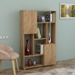 Βιβλιοθήκη De More Atlanctic Pine μελαμίνη 90x24x141εκ ed14050 - Image 5