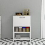 Ντουλάπι κουζίνας Albina άσπρο μελαμίνη 48x35x72εκ ed14051 - Image 5